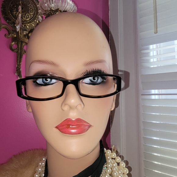 Dkny Accessories Dkny Turtotoise Color Eyeglass Frames For Rx Size